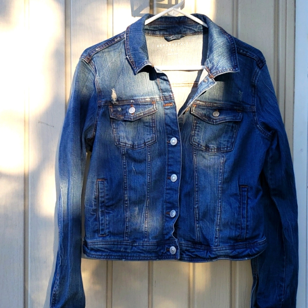 Aeropostale Womens Jean Jacket